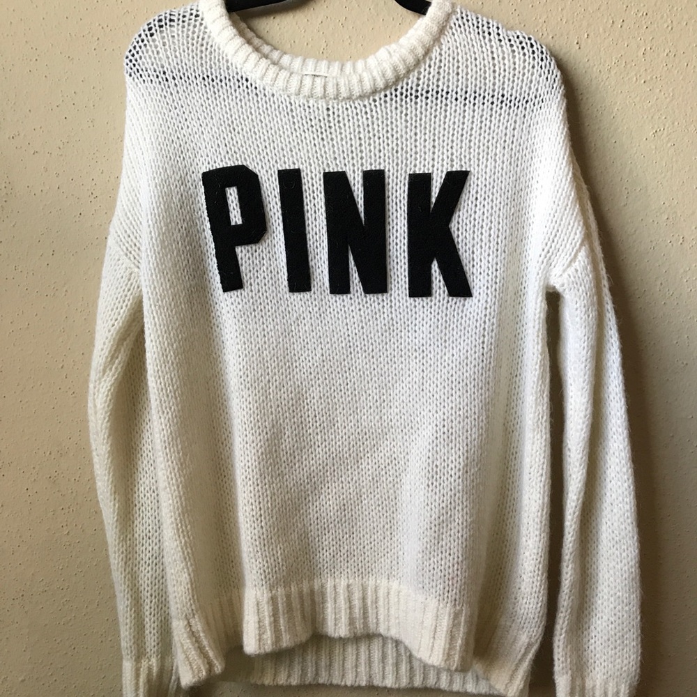 Pink oversized sweater